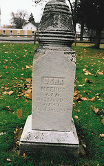 Grave of Derk Meengs.