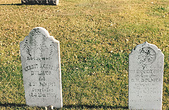 Graves of Gerrit Hendrik Dulmes and Hendrika Eijnink.