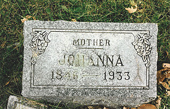 Grave of Johanna Reuselink.