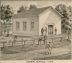 Town Hall of Lima, Sheboygan County, WI (1875)