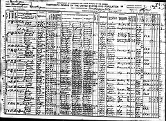 Muskegon, Muskegon County, Michigan 1910 census records