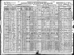 Muskegon, Muskegon county, Michigan 1920 census records